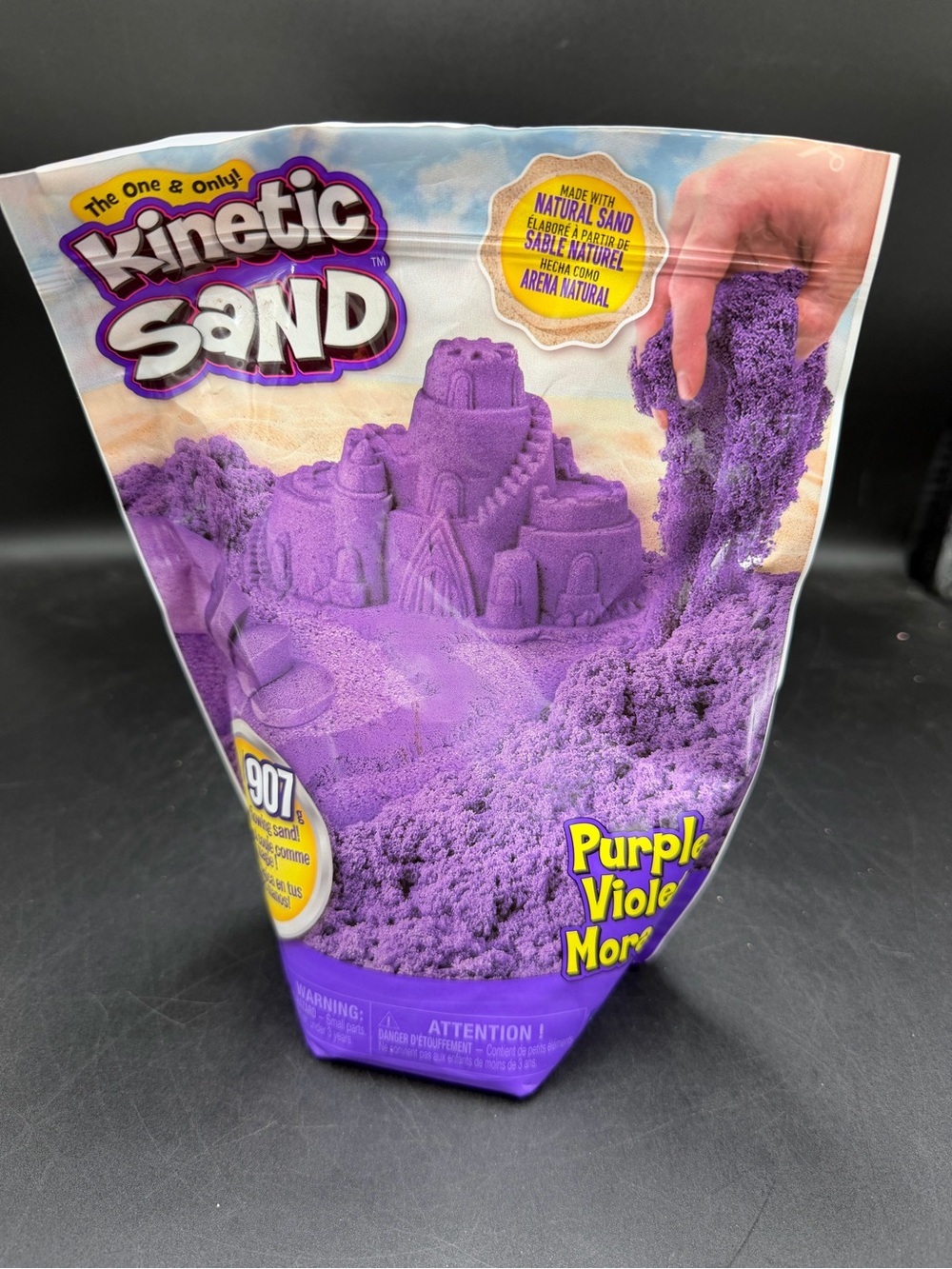 Kinetic Sand The Original Moldable Sensory Play Sand Toys Purple 2 lb. Ages 3+
